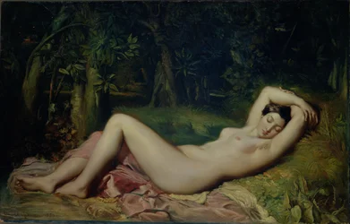 Ninfa dormiente, 1850